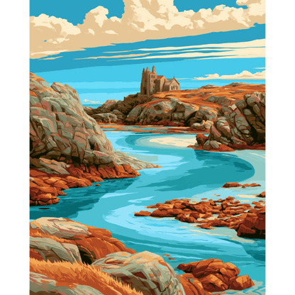 Isle of Iona | Paint by Number- Paint by Numbers