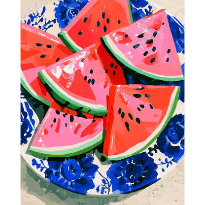 Summer Taste | Paint by Number- Paint by Numbers