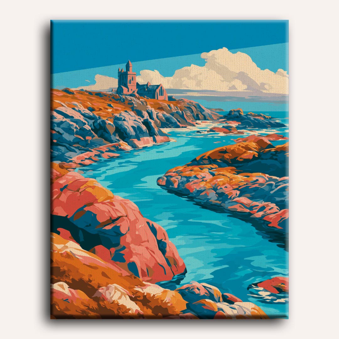 Écailles Scintillantes | Peinture par Numéros