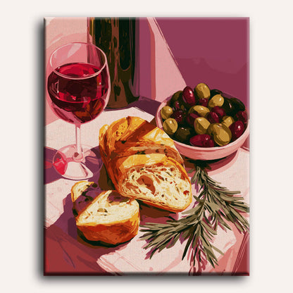 Mediterranean Aperitivo | Paint by Number