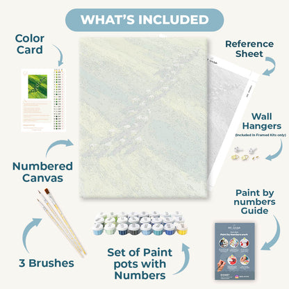 Herding Sheep | Paint by Number