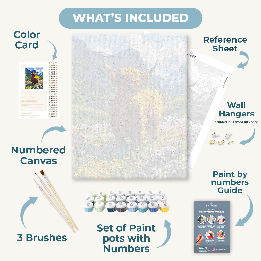 Meadow Majesty | Paint by Number