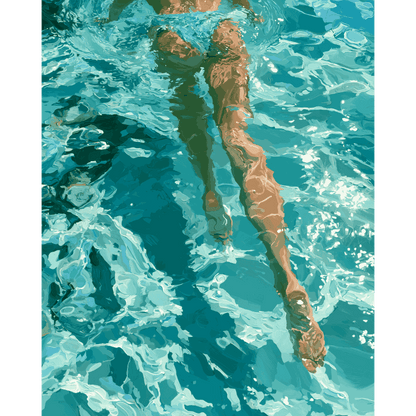 Dive In | Paint by Number- Paint by Numbers
