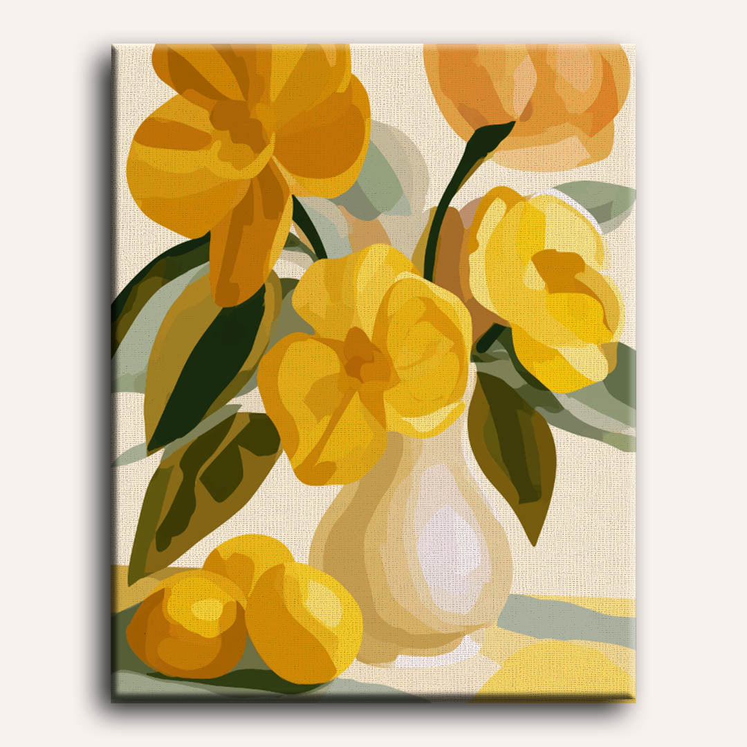 A Vase of Sunshine | Paint by Number