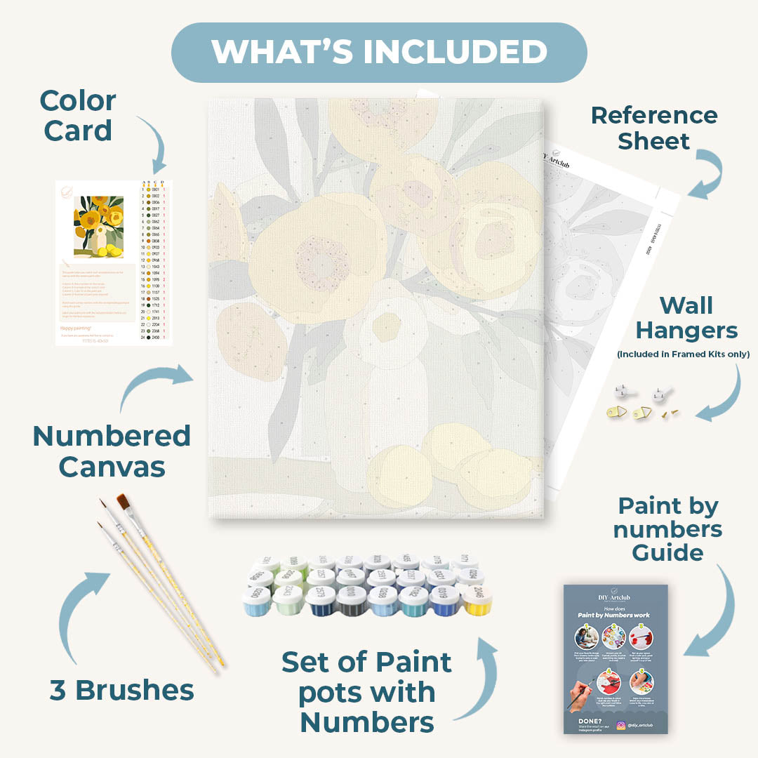 Good Mood Bouquet | Paint by Number