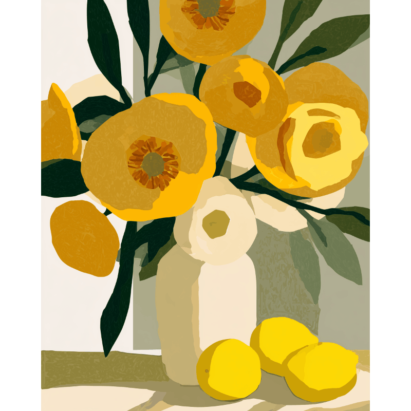 Good Mood Bouquet | Paint by Number- Paint by Numbers