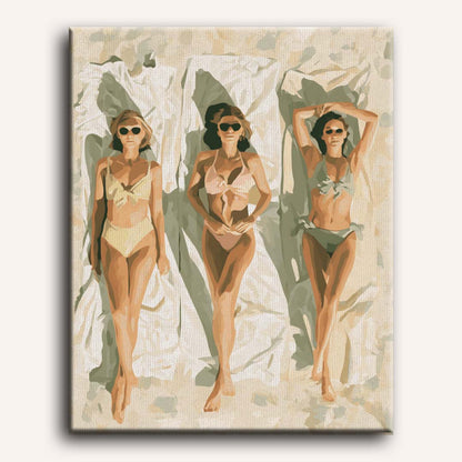 Beach Time | Paint by Number