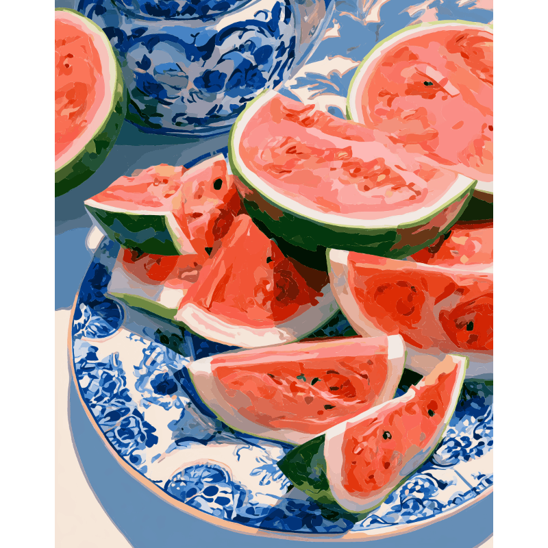 One More Slice | Paint by Number- Paint by Numbers