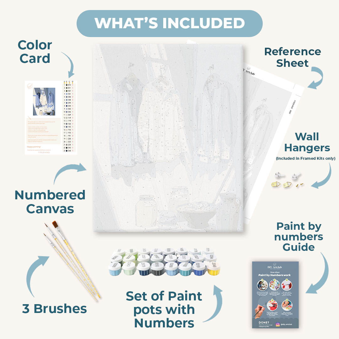Quiet Essentials | Paint by Number