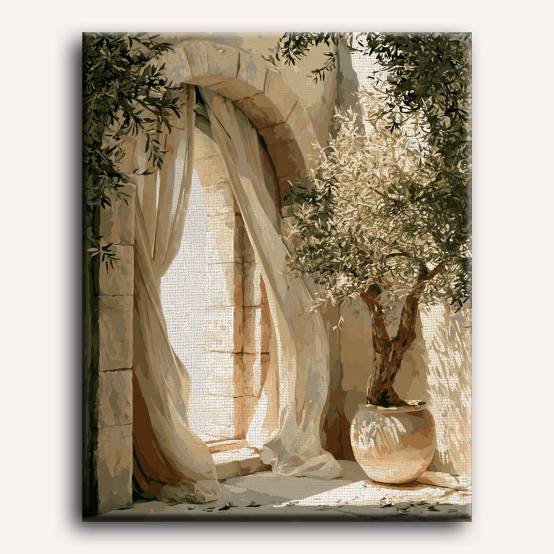 The Stone Archway | Paint by Number