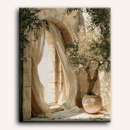 The Stone Archway | Paint by Number