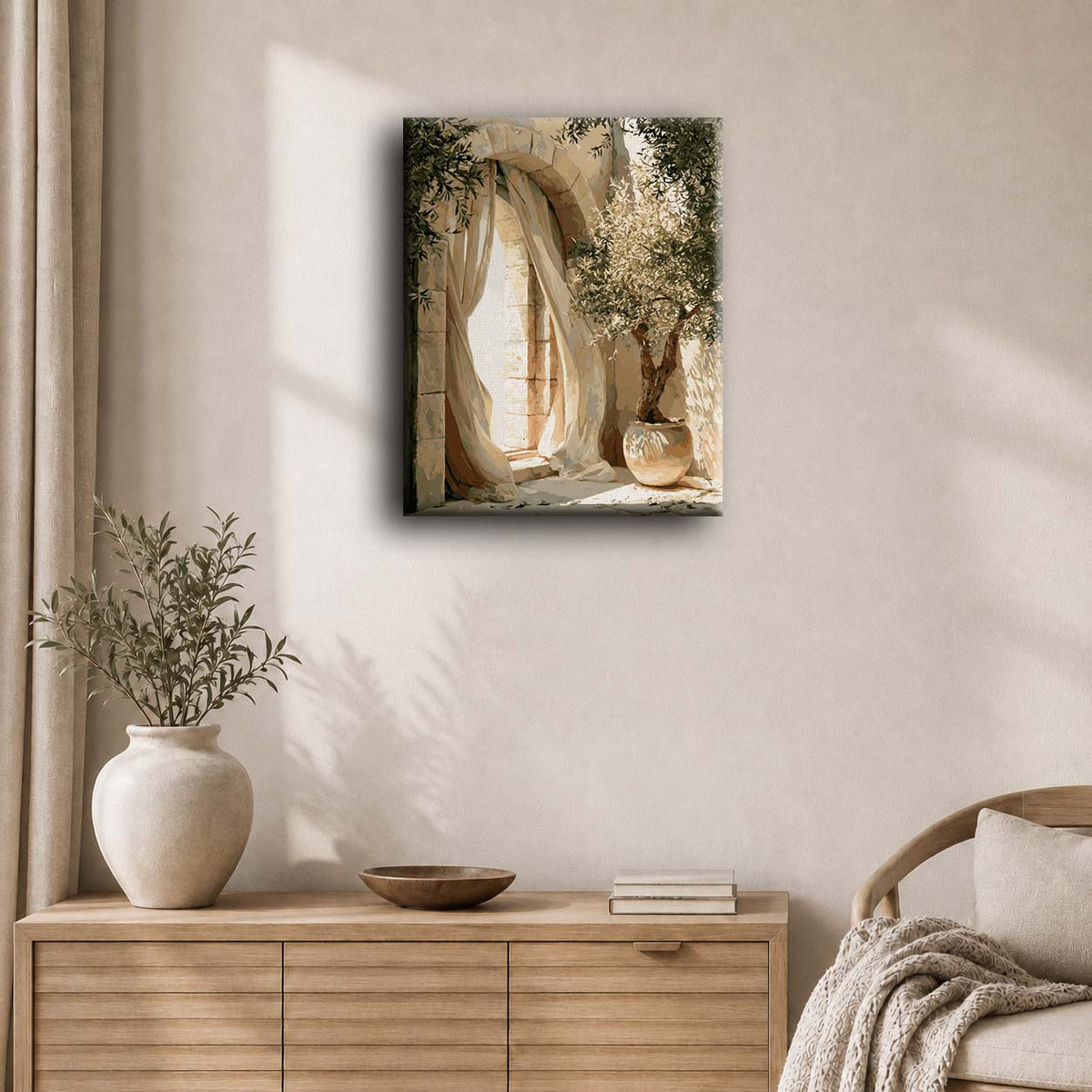 The Stone Archway | Paint by Number