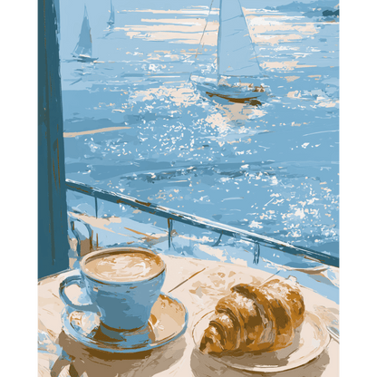 Morning Sail | Paint by Number- Paint by Numbers