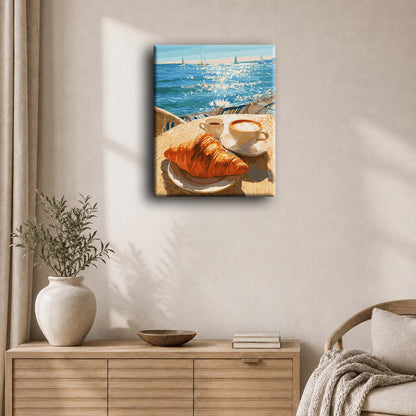 Frokost ved havet | Maleri etter tall