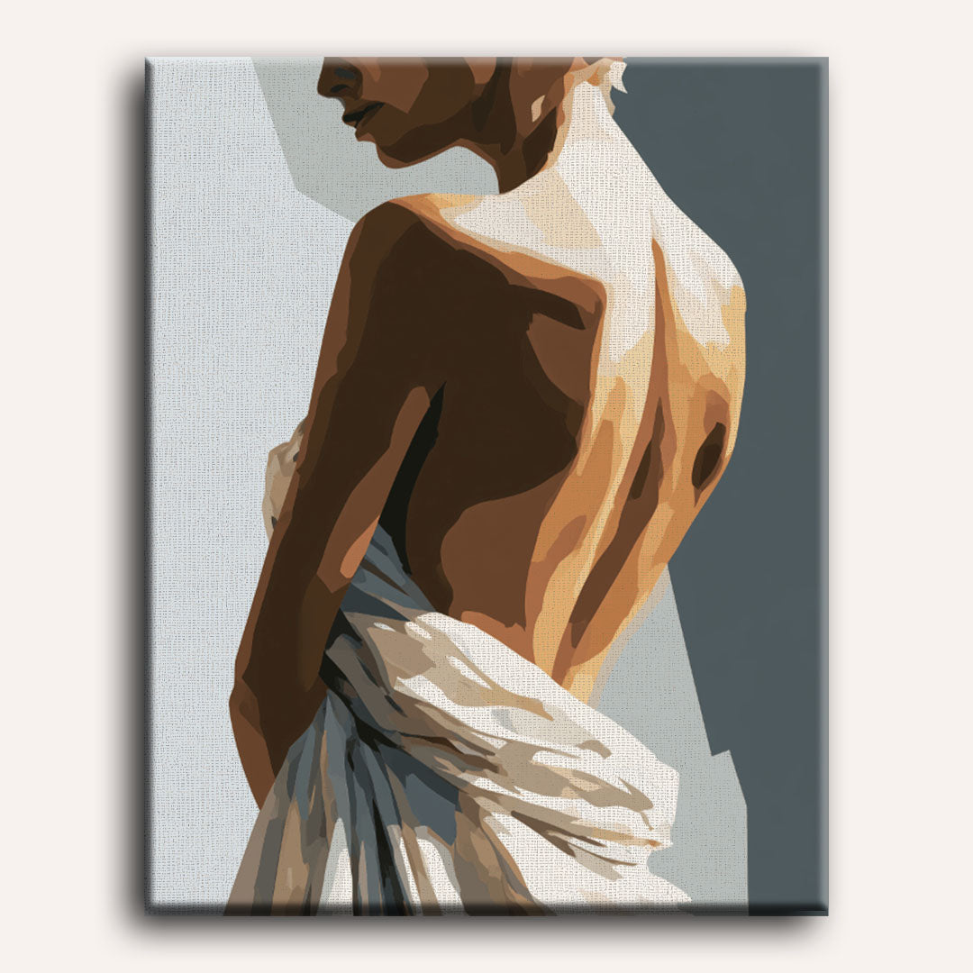 Feminine Silhouette | Paint by Number