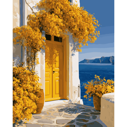 On the Island | Paint by Number- Paint by Numbers