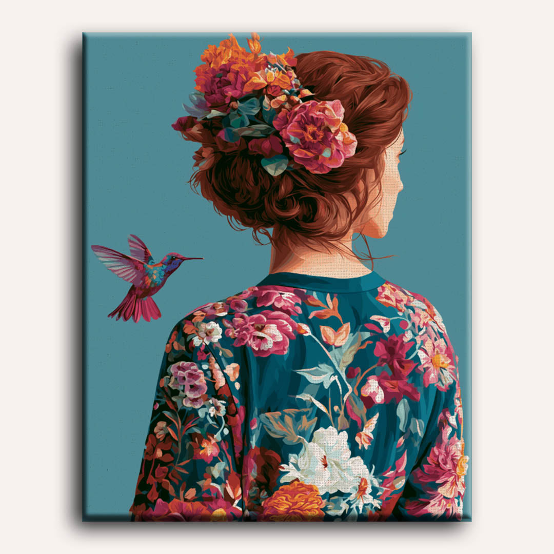 Blooming Elegance | Paint by Number