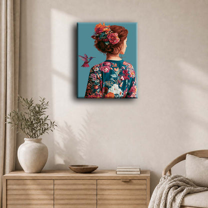 Blomstrende eleganse | Maleri etter tall
