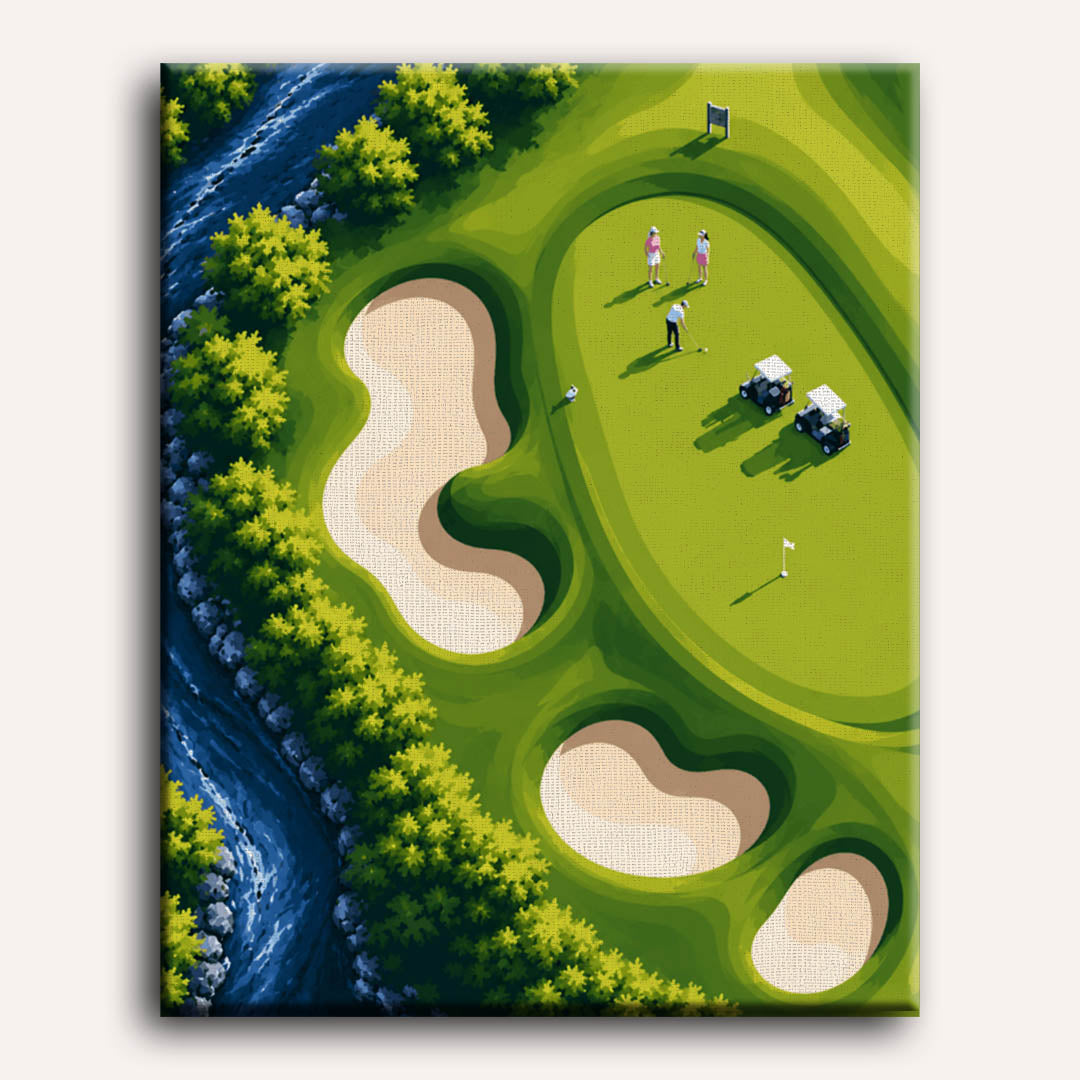 Champions Greens | Paint by Number