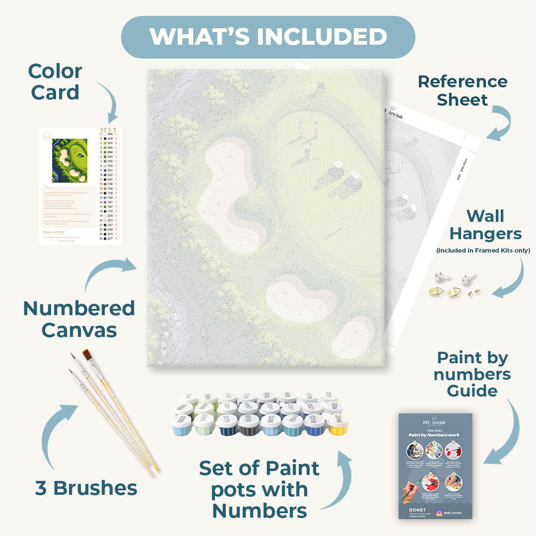 Champions Greens | Paint by Number