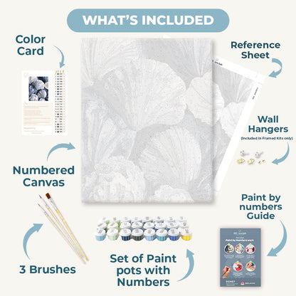 Coastal Shells | Paint by Number