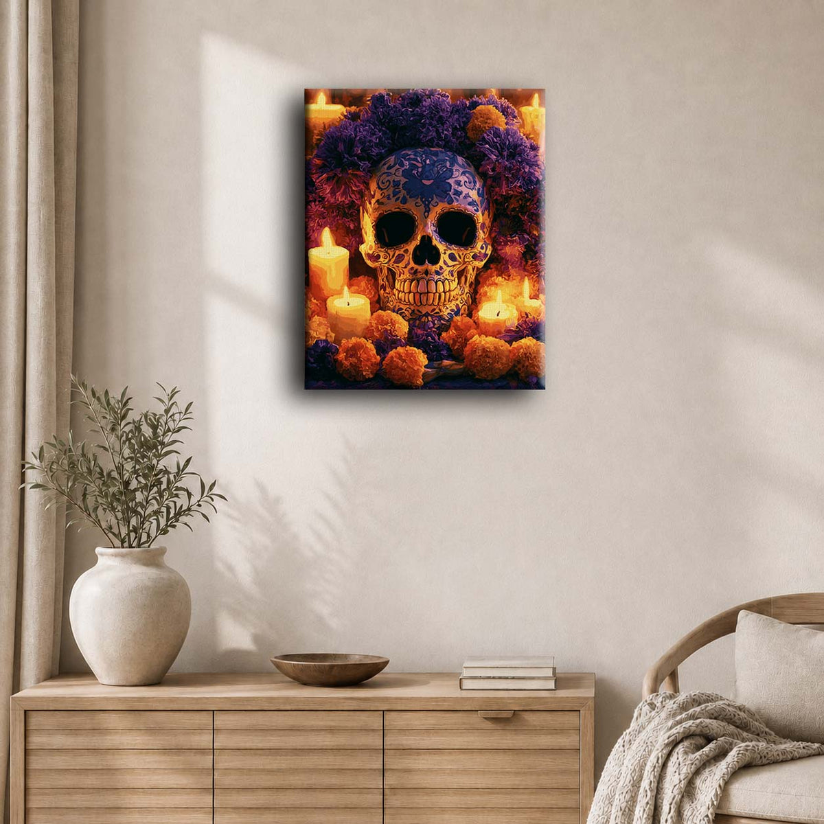 Día de los Muertos-hyllest | Maleri etter tall