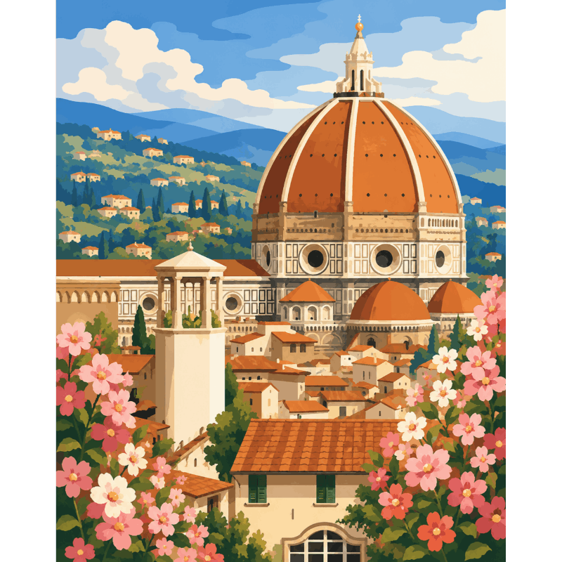 Florence | Paint by Number- Paint by Numbers