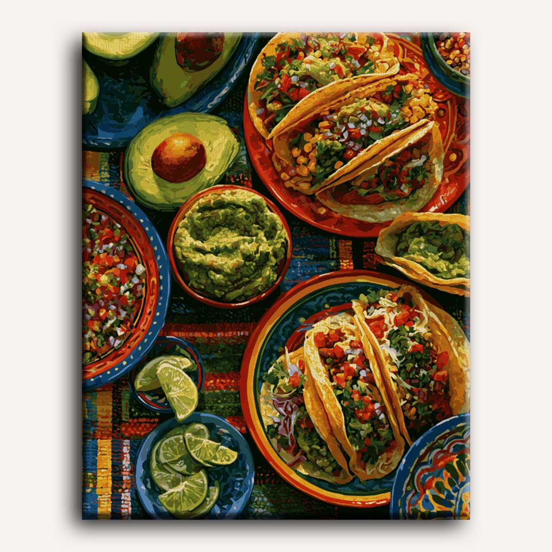 Guac Party | Paint by Number