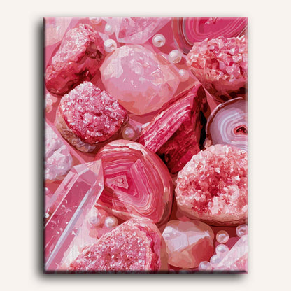 Rose Quartz | Paint by Number