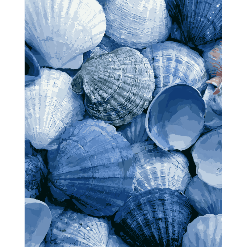 Nuances de la Mer | Peinture par numéros - Peinture par numéros