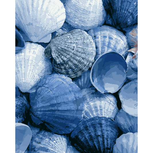 Nuances de la Mer | Peinture par numéros - Peinture par numéros