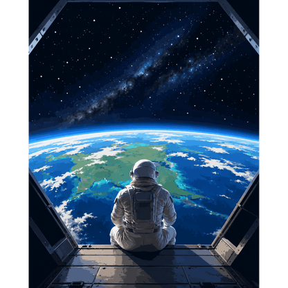 Window to Earth | Paint by Number- Paint by Numbers