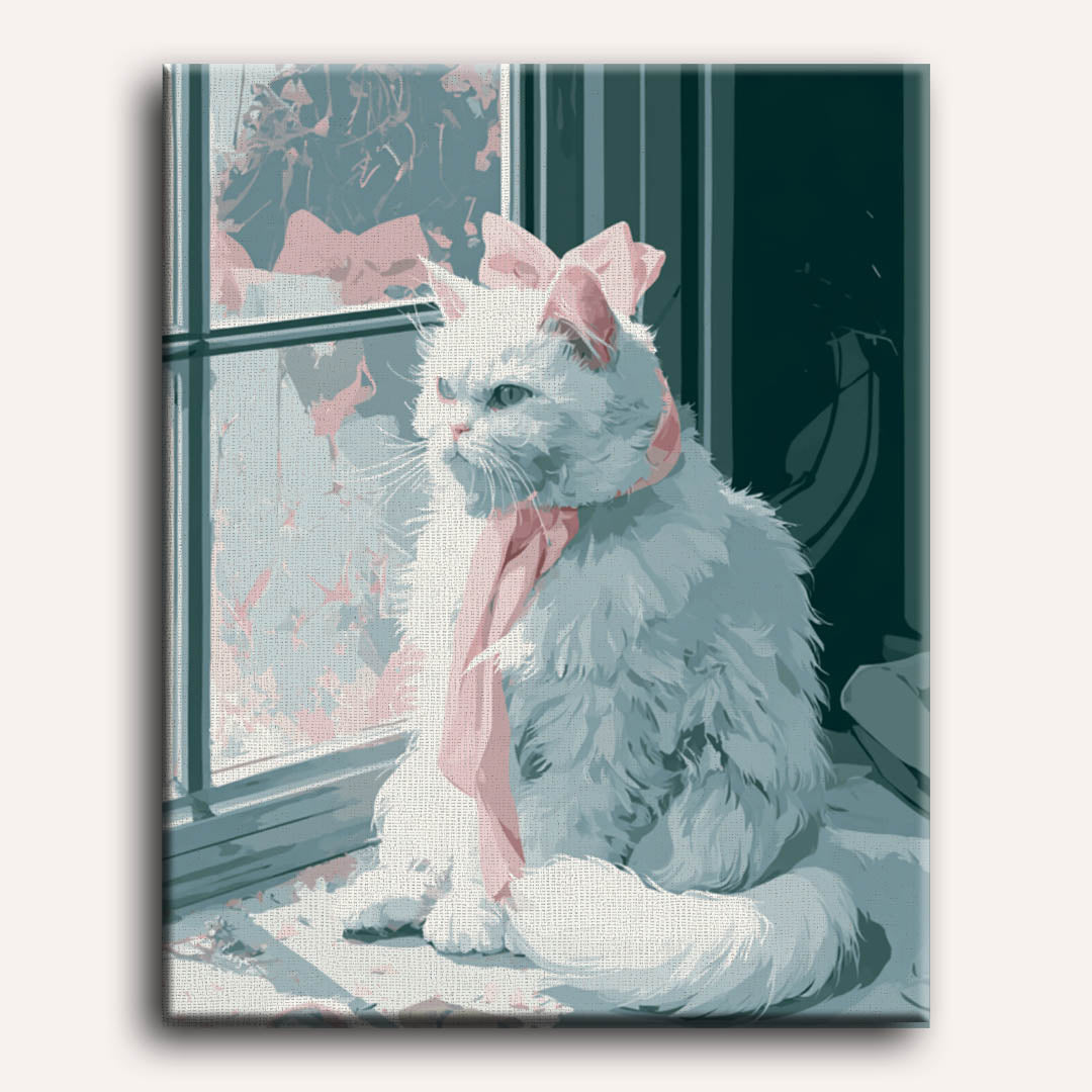 Blush Whiskers | Paint by Number