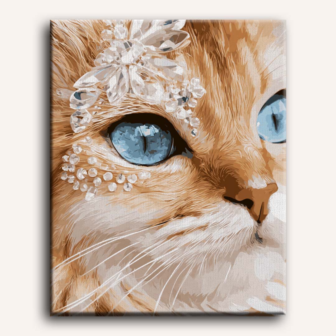 Crystal Whiskers | Paint by Number