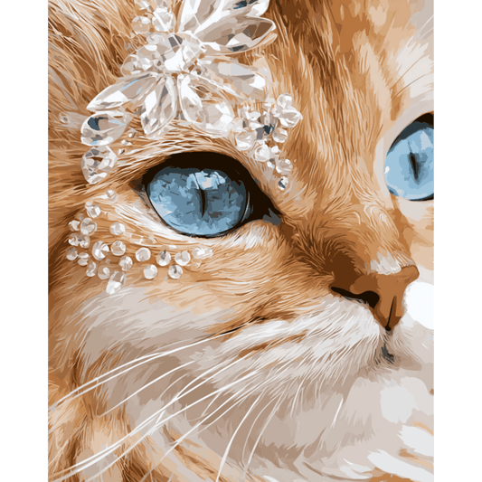 Crystal Whiskers | Paint by Number- Paint by Numbers