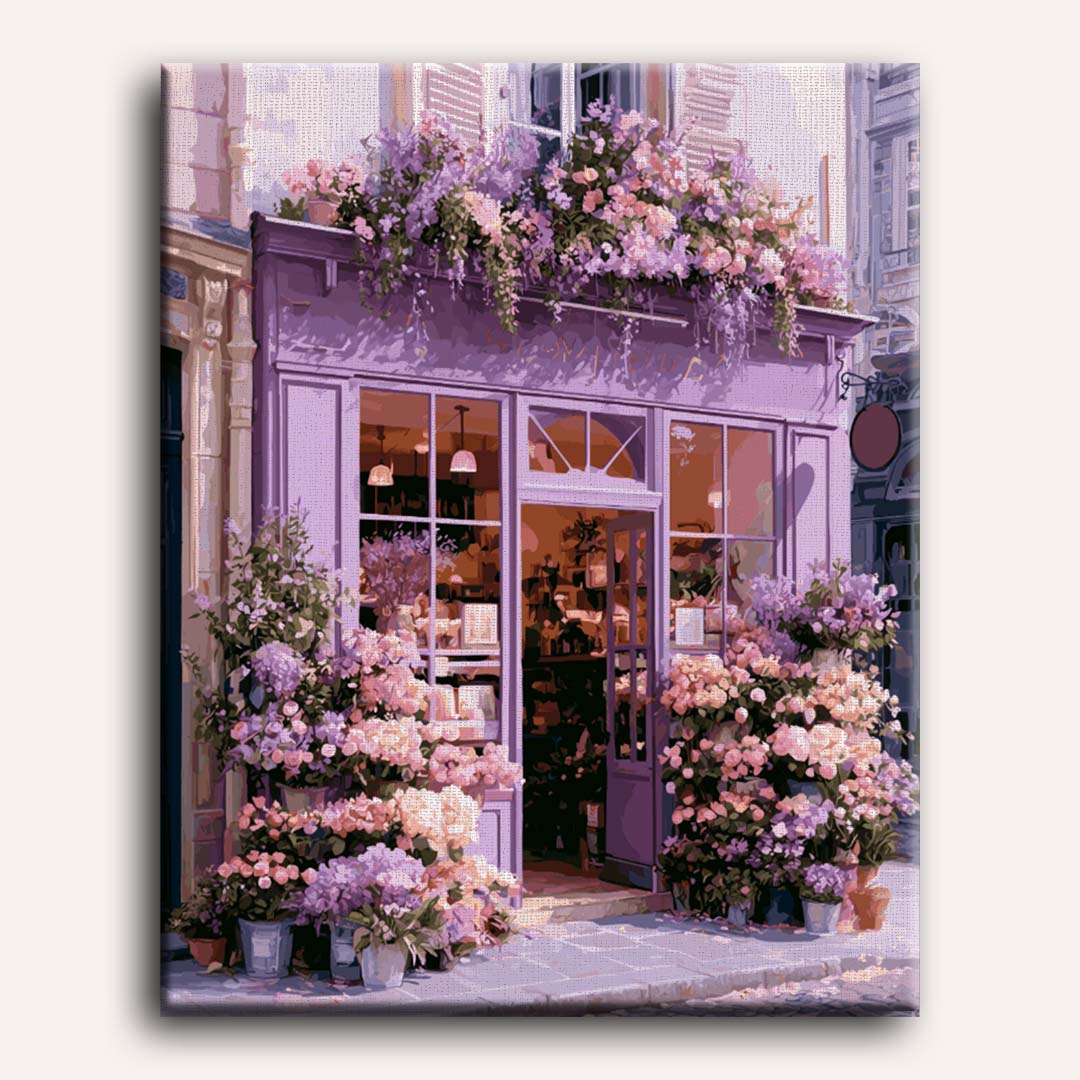 Lavender Corner | Paint by Number