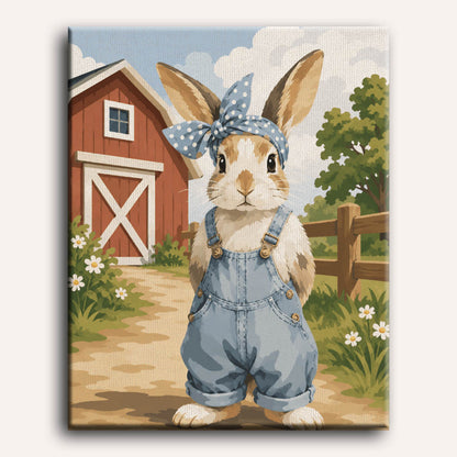 Little Farm Friend | Paint by Number