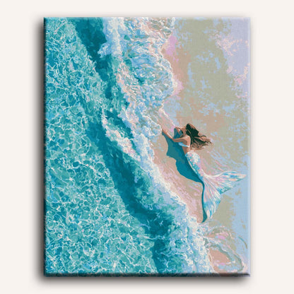 Mermaid Cove | Paint by Number