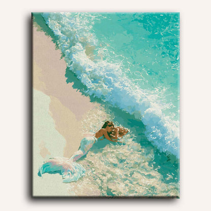 Mermaid Tide | Paint by Number