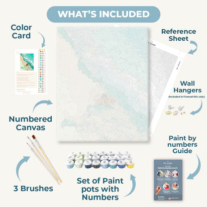 Mermaid Tide | Paint by Number
