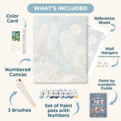 Ocean Fizz | Paint by Number