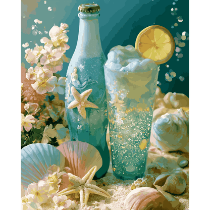 Ocean Fizz | Paint by Number- Paint by Numbers