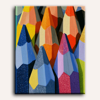 Pencil Party | Paint by Number