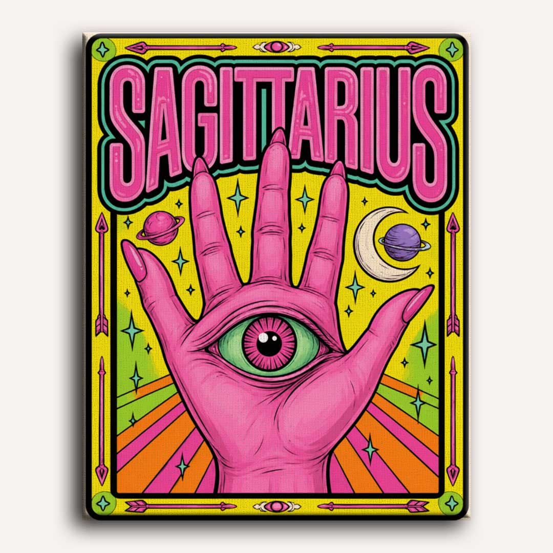 Sagittarius Eye | Paint by Number