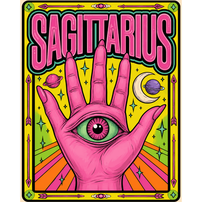 Sagittarius Eye | Paint by Number- Paint by Numbers