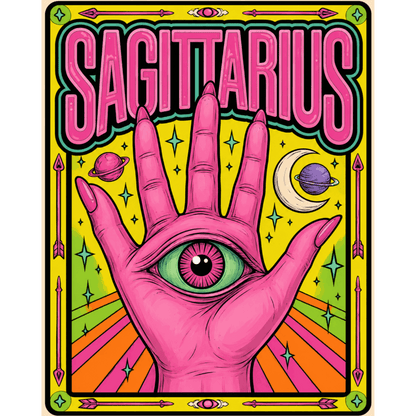 Sagittarius Eye | Paint by Number- Paint by Numbers