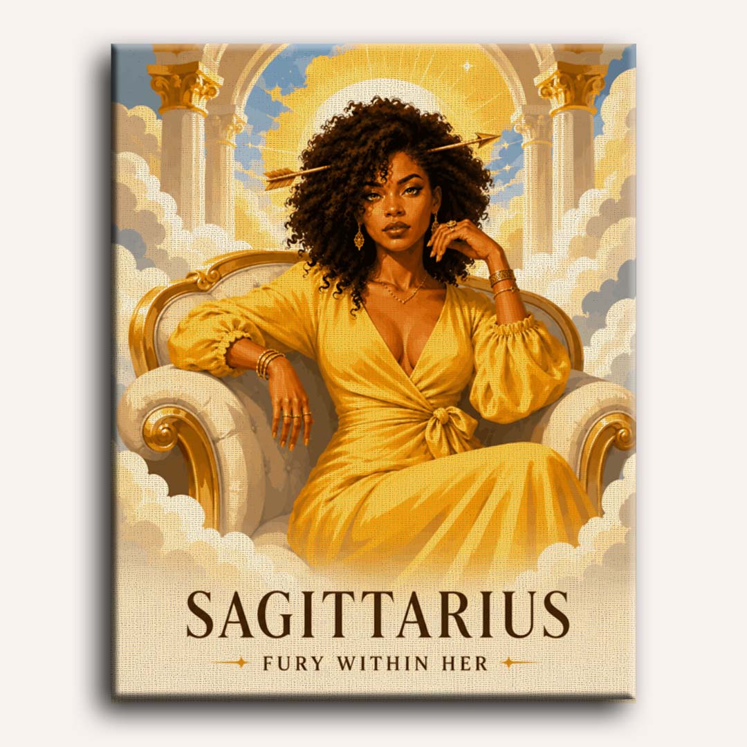 Sagittarius Goddess | Paint by Number