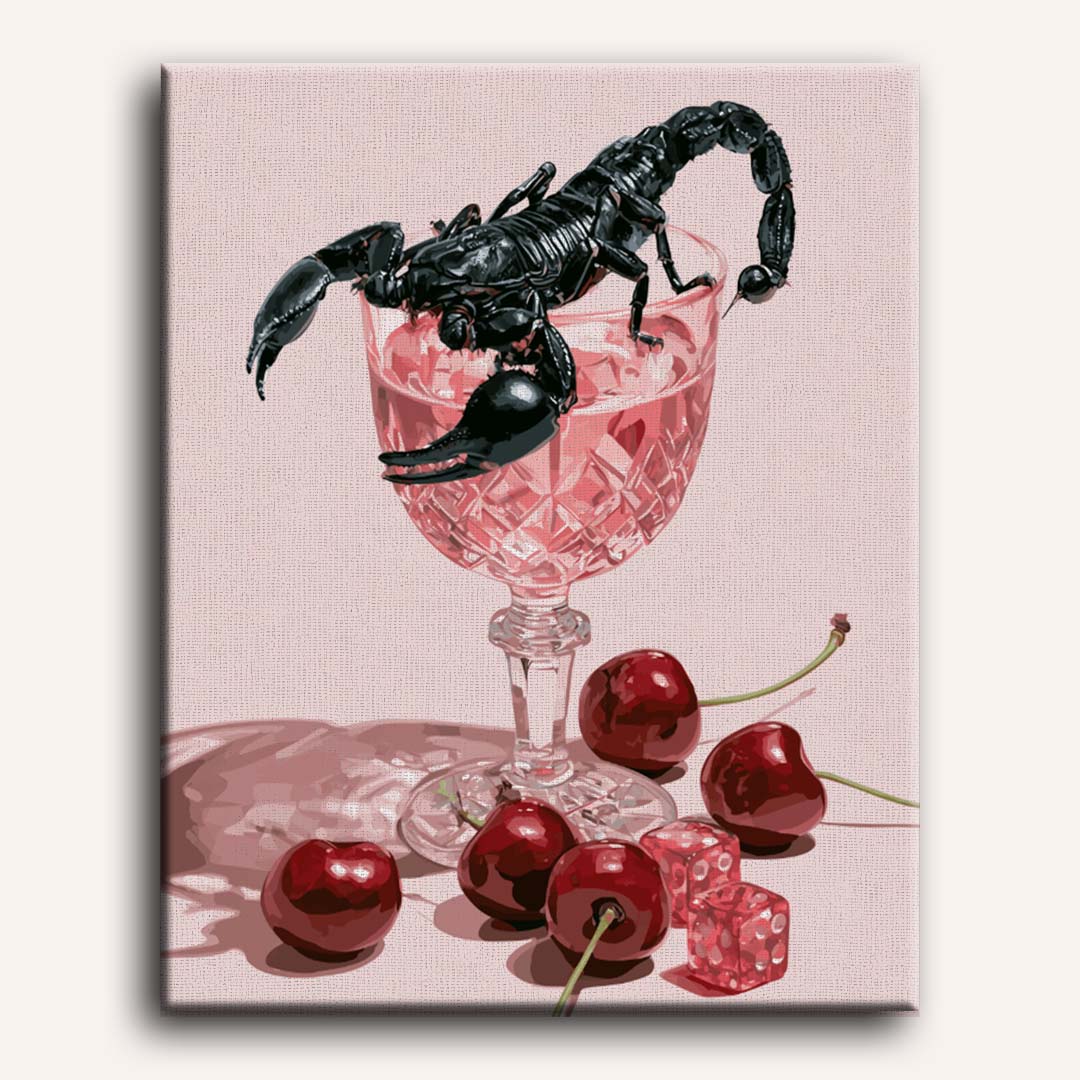 Scorpio Rosé | Paint by Number
