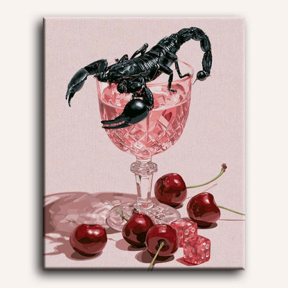 Scorpio Rosé | Paint by Number