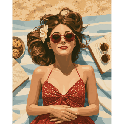 Seaside Escape | Paint by Number- Paint by Numbers
